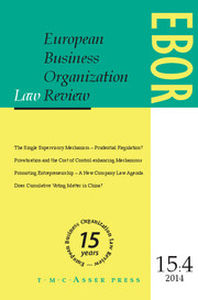 European Business Organization Law Review (EBOR)